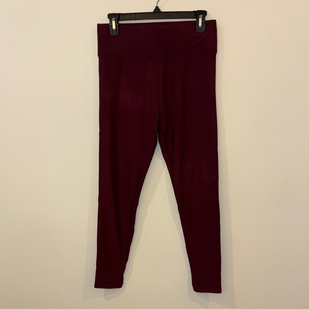 Lou & Grey Maroon Leggings